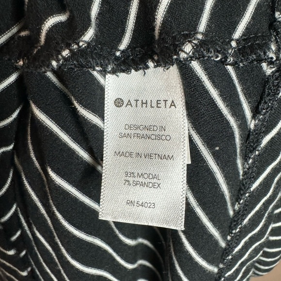 Athleta Feminine Santorini High Neck Mix Stripe Dress - Picture 4 of 4